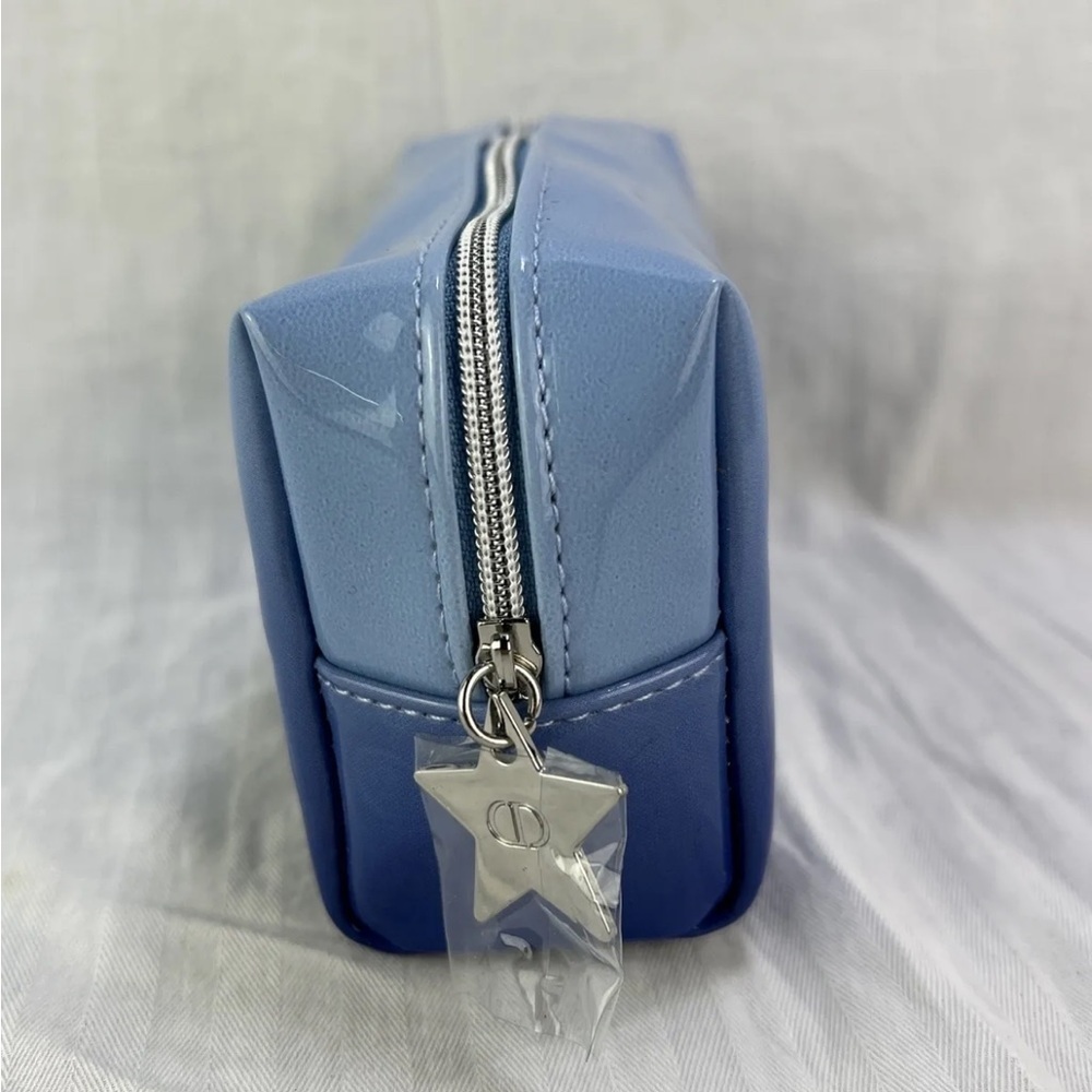 Christian Dior Aqua Blue Mini PVC Cosemtic Pouch - Picture 2 of 12